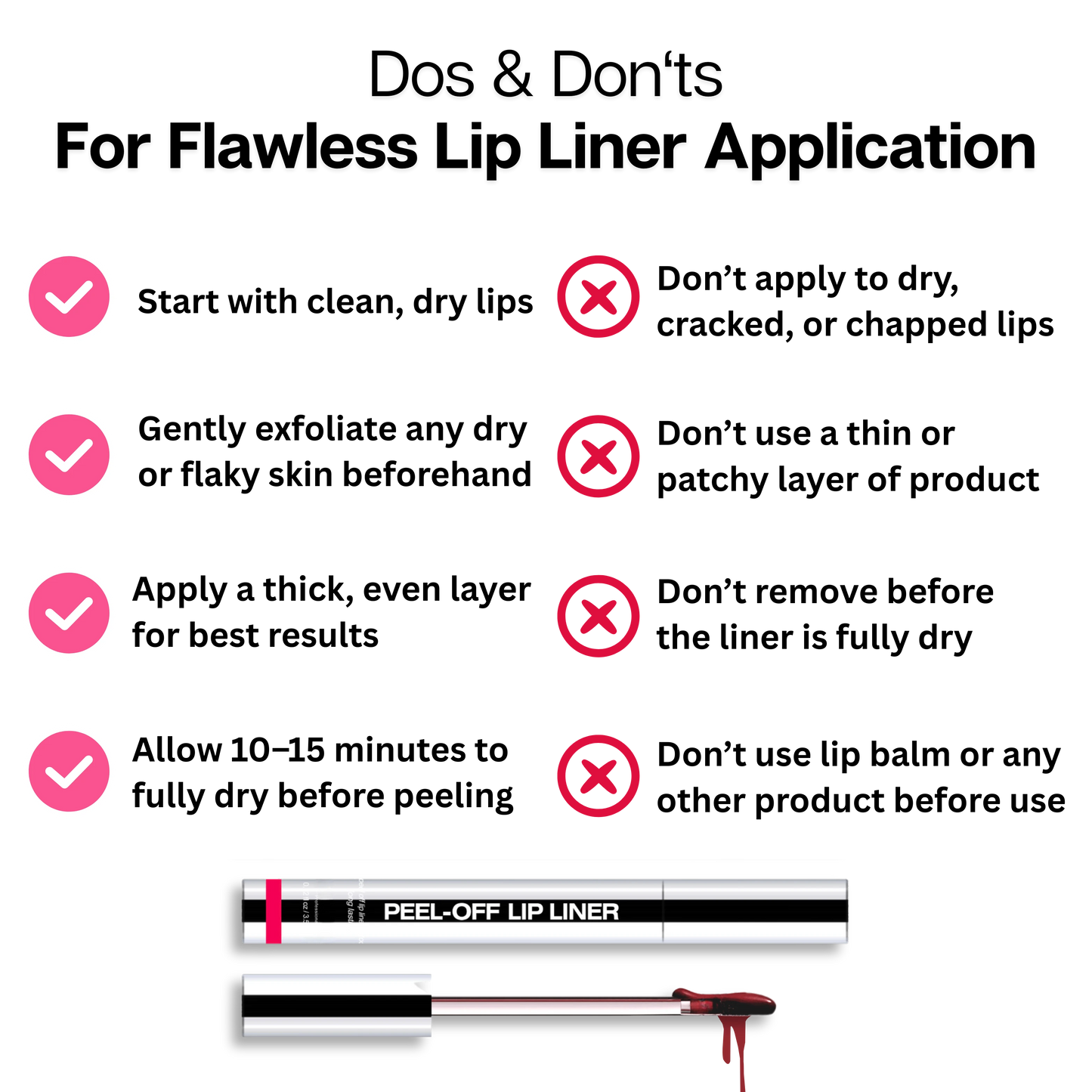 Peel-Off Lip Liner